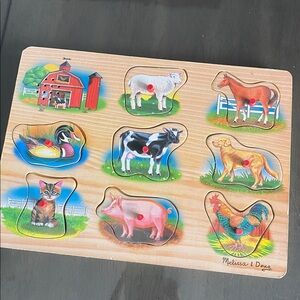 Melissa & Doug Sound Puzzle Farm Animals